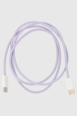 Cable cargador textura tc