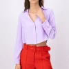 Camisa Crop Escote