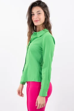 Camisa cuello solapa pinzas