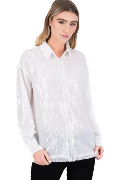 Camisa de lentejuelas