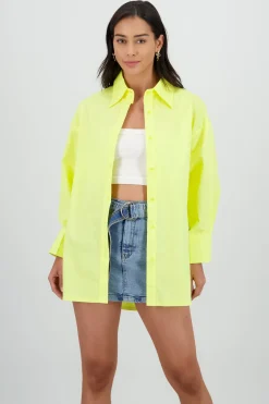 Camisa oversize lisa