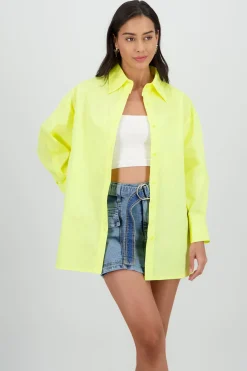 Camisa oversize lisa