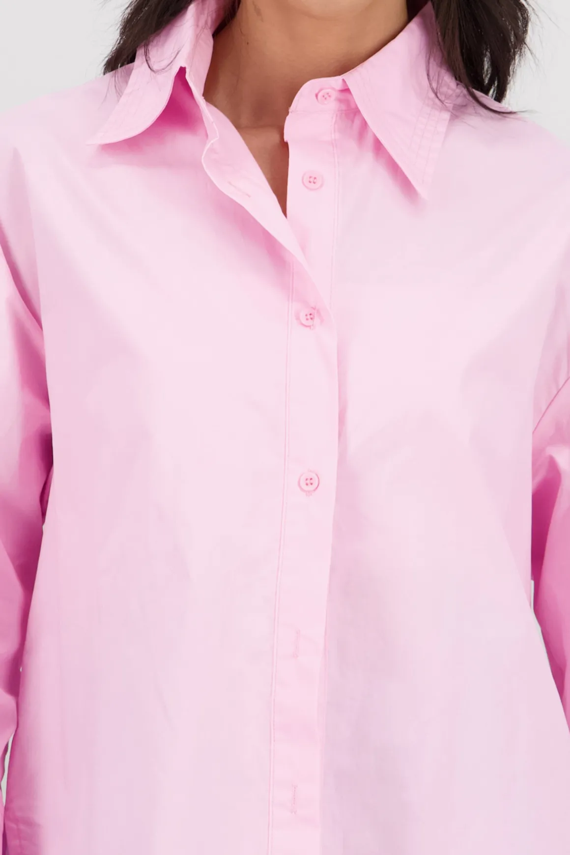 Camisa oversize lisa