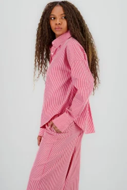 Camisa oversize rayas