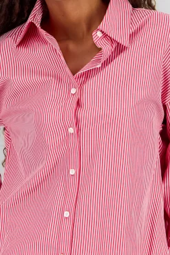 Camisa oversize rayas