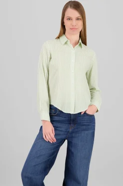 Camisa Rayas Asimétrica