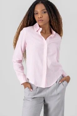 Camisa Rayas Asimétrica