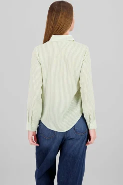 Camisa Rayas Asimétrica