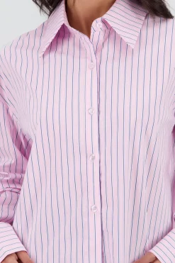 Camisa rayas manga larga