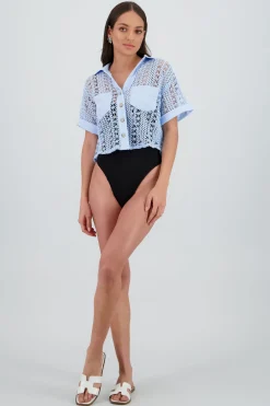 Camisa tejido crochet