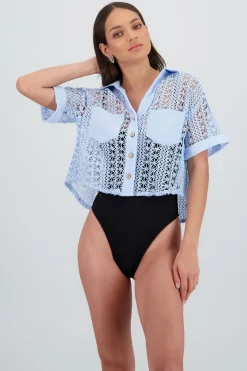 Camisa tejido crochet