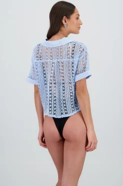 Camisa tejido crochet