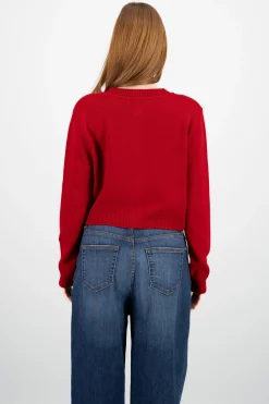 Cardigan botones liso