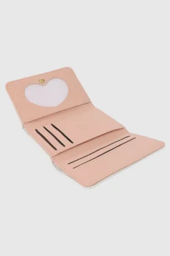 cartera chevron corazon