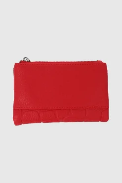 Cartera pequeña contraste texturas