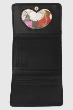 Cartera pequeña textura cebra