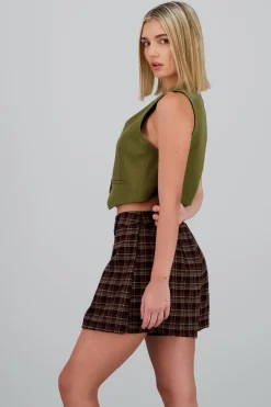 Chaleco escote V Con Botones