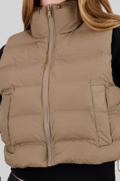 Chaleco liso capitonado