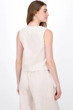 Chaleco Sastre Lino C/Botones Hypsters