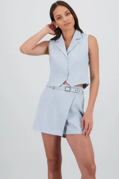 Chaleco sastreado solapa