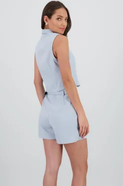 Chaleco sastreado solapa