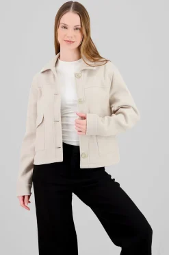 Chamarra bolsas manga larga