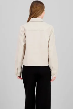 Chamarra bolsas manga larga