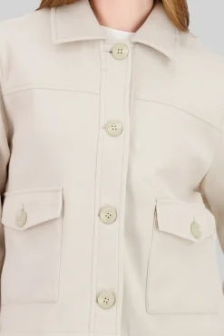 Chamarra bolsas manga larga