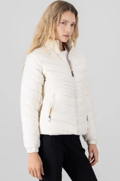 Chamarra Capitonada Bolsillos