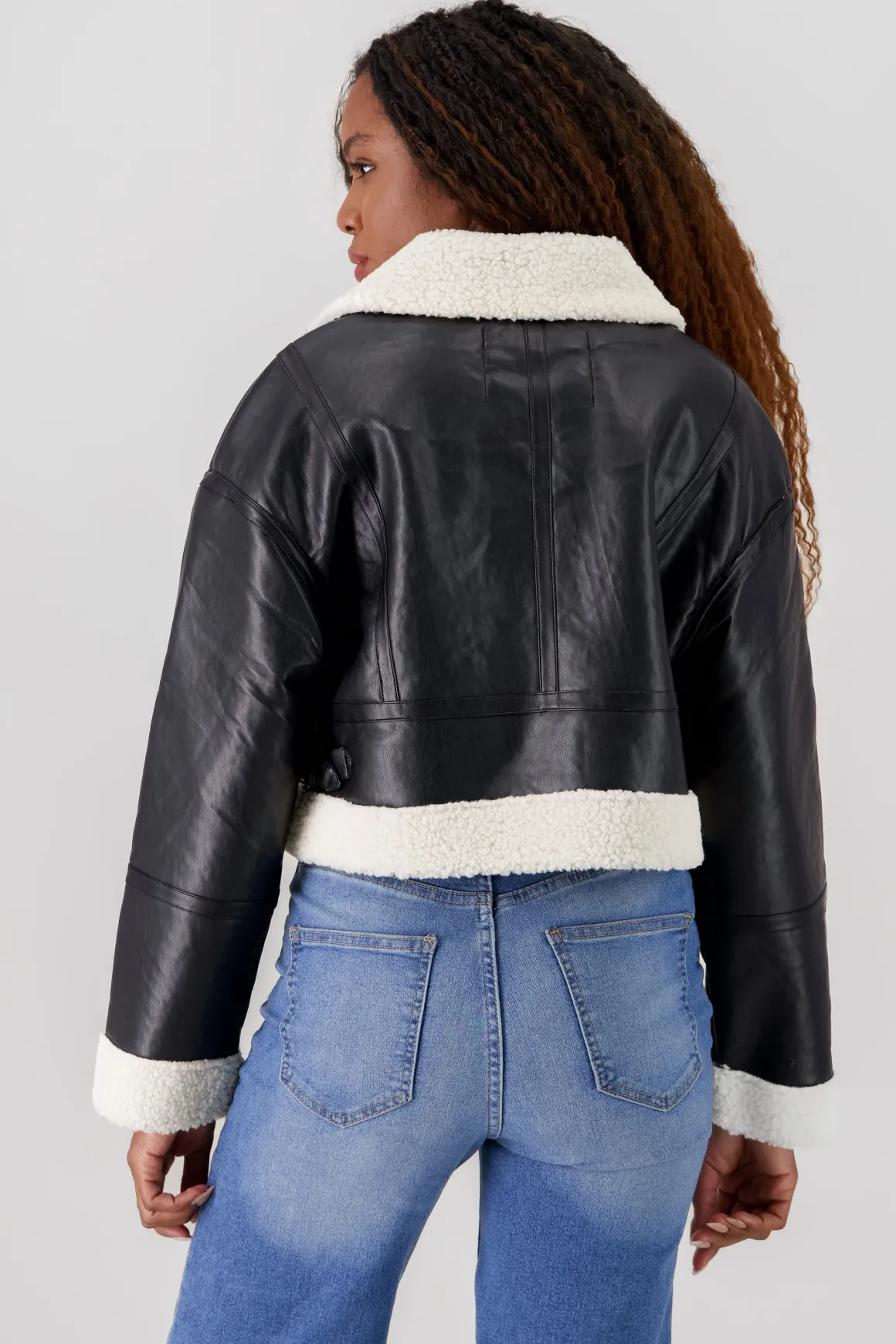 Chamarra tipo aviador