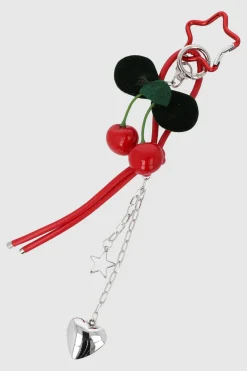 Charm cel cerezas corazon