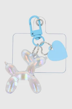 Charm cel perro globo corazon