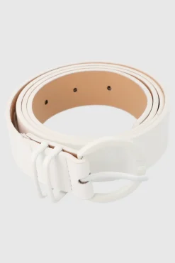 Cinturon basico hebilla media luna