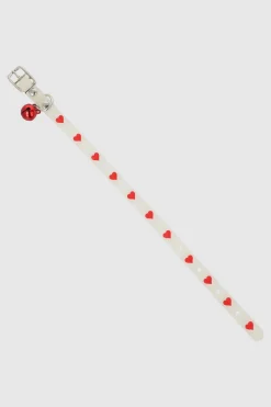 Collar con corazones