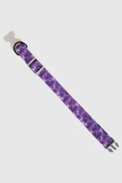Collar mascota broche tie dye