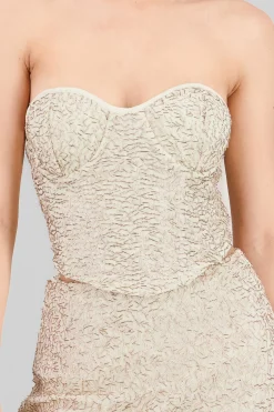 Corset con detalle de lentejuela