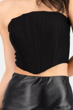 Corset strapless varillas metalico