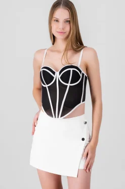 Corset varillas contraste