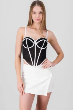 Corset varillas contraste