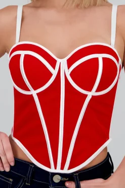 Corset varillas contraste