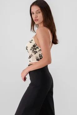 Corset varillas mesh flock