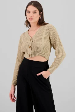 Cárdigan Tejido Punto Botones