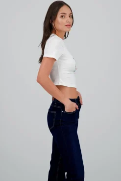 Crop top print margarita