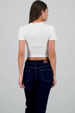 Crop top print margarita