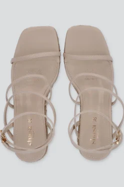 Cuña punta cuadrada tiras delgadas