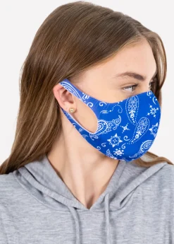 Cubreboca tela filtro paisley