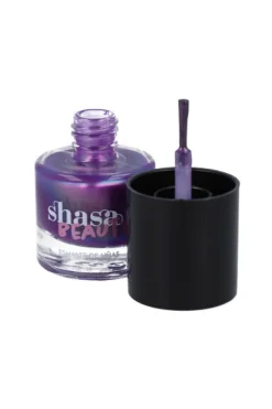 Esmalte de uñas morado iridiscente 10 ml