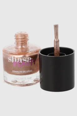 Esmalte metalizado mini glitter