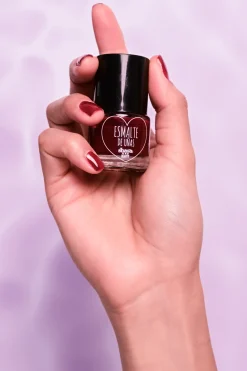 Esmalte Uñas Rojo Metálico 10 Ml
