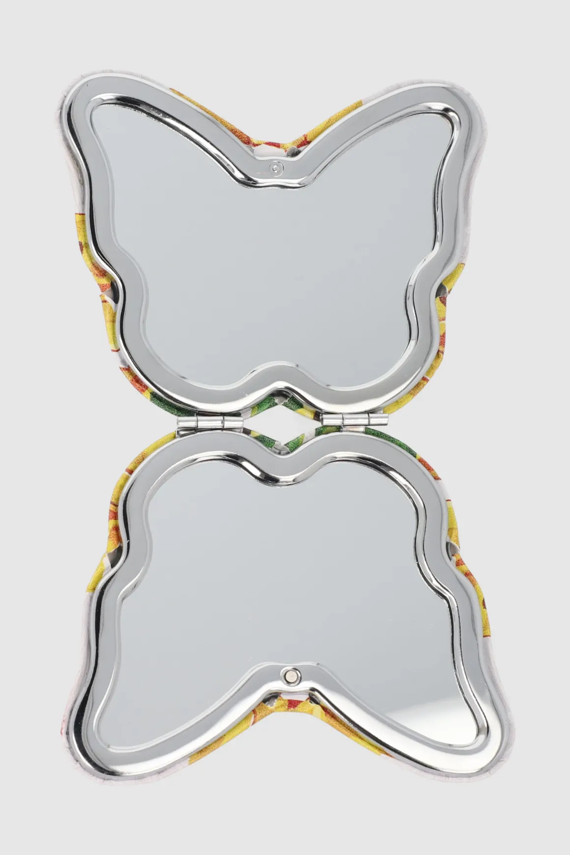 Espejo mariposa flor